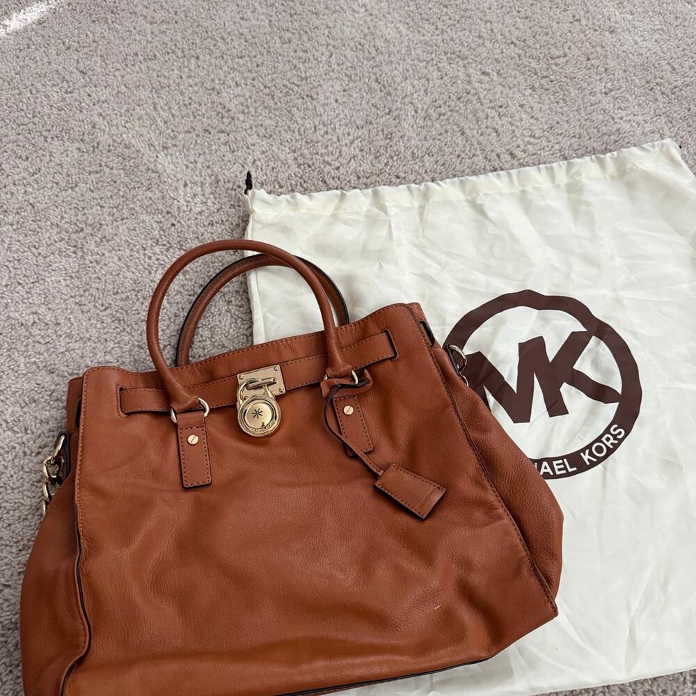 Michael Kors Camel Handbag with Dust Bag